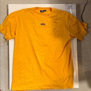 Women’s Yellow T-Shirt Dress